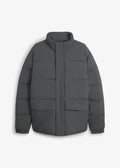 Men's Water-Repellent Puffer Jacket in Anthracite, view 1