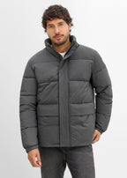 Men's Water-Repellent Puffer Jacket in Anthracite, view 3