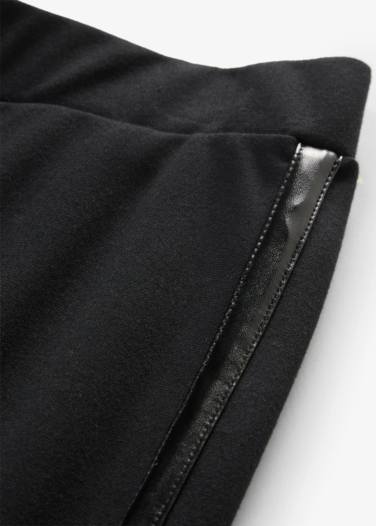 Women's Ponte Leggings in Black, view 2