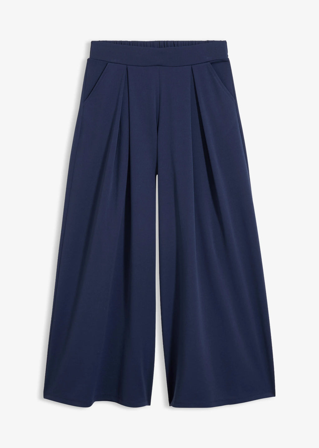 Women's Elastic Waist Pants in Dark Blue, view 1