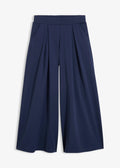 Women's Elastic Waist Pants in Dark Blue, view 1