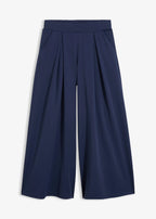Women's Elastic Waist Pants in Dark Blue, view 1