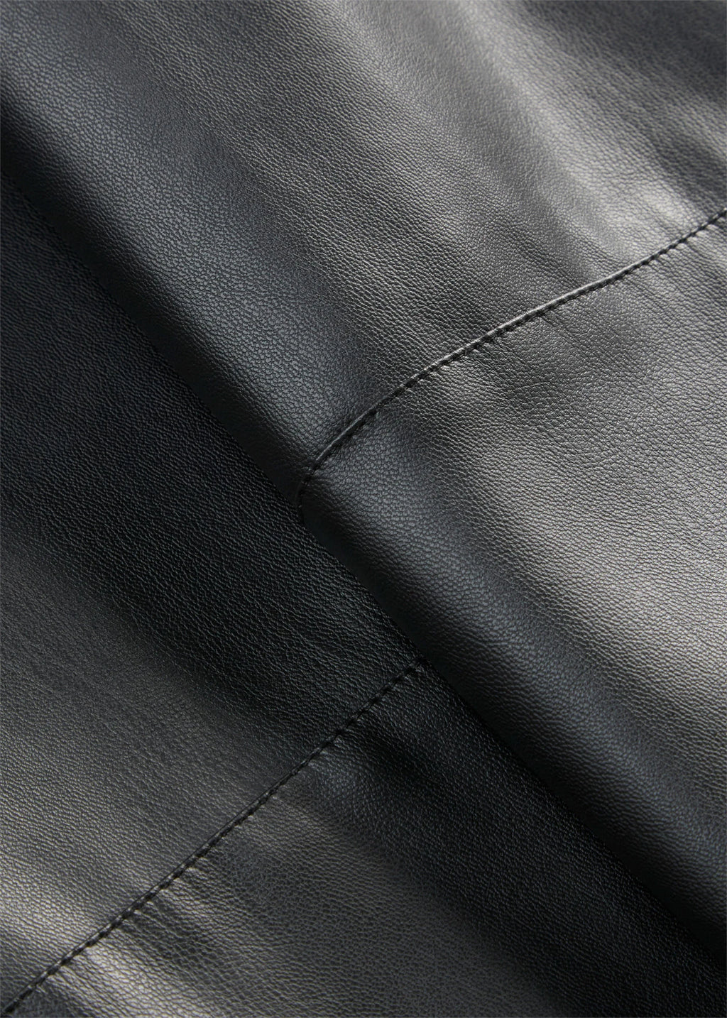 Women's Coated Barrel Pants in Black, view 2