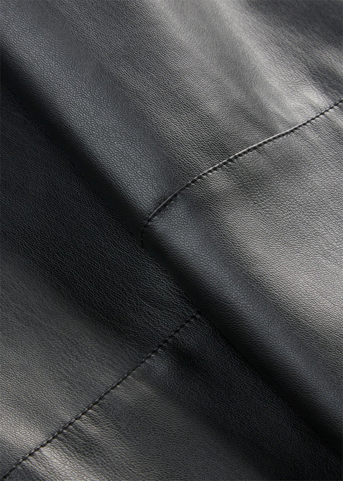Women's Coated Barrel Pants in Black, view 2