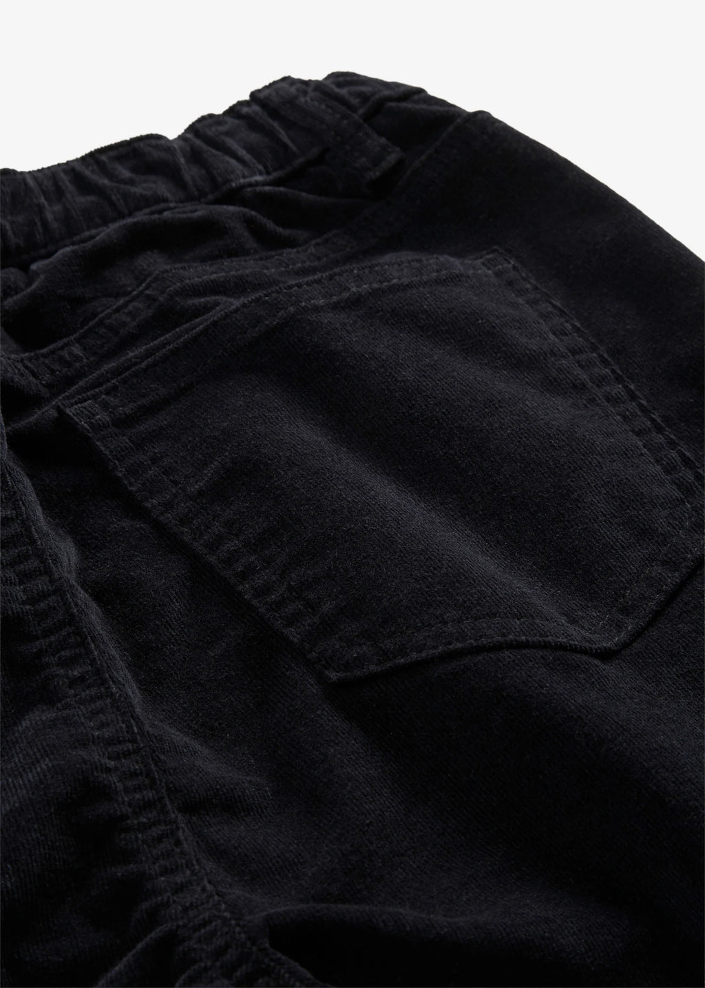 Women's Stretch Corduroy Bootcut Pants in Black, view 2