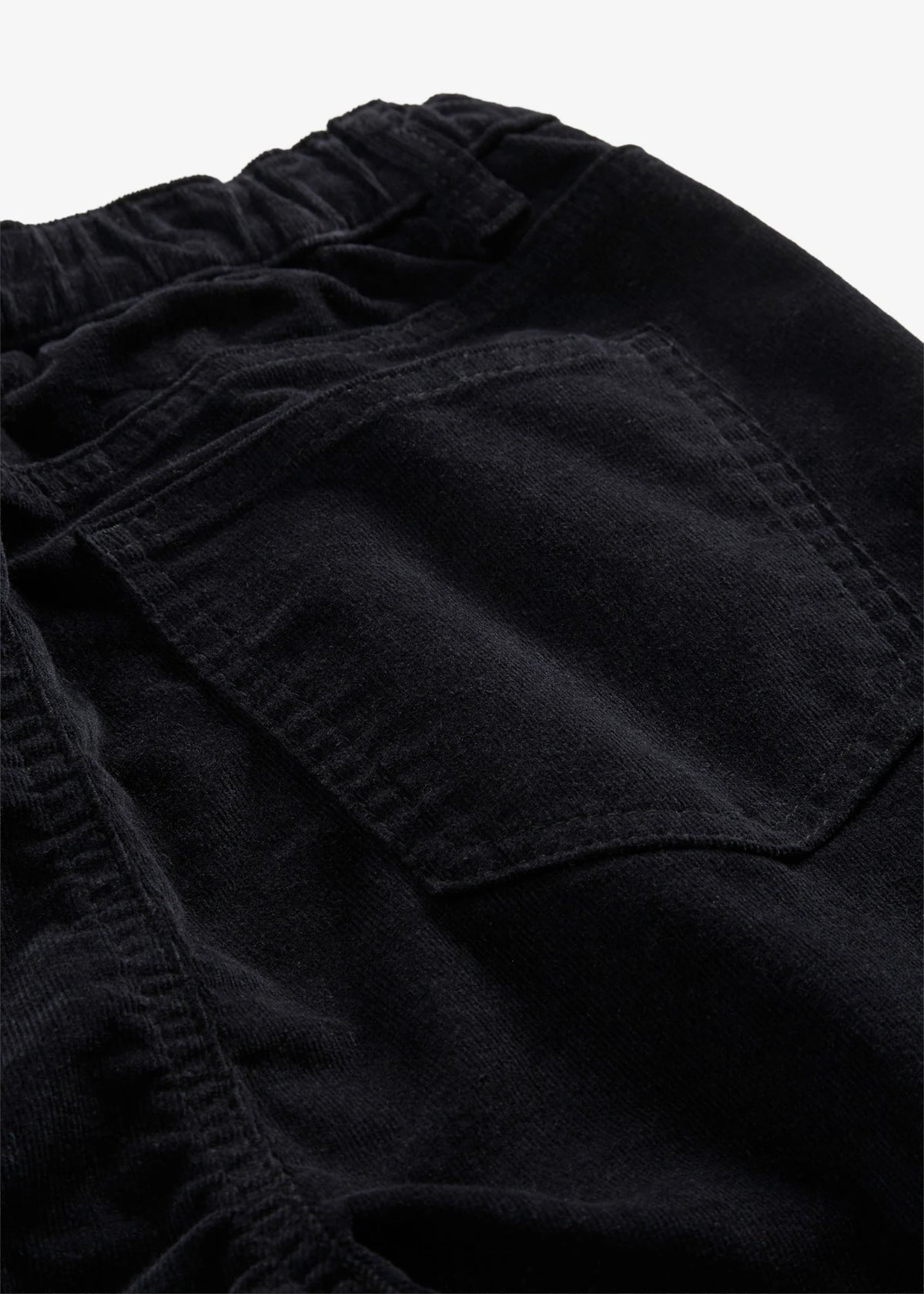 Women's Stretch Corduroy Bootcut Pants in Black, view 2
