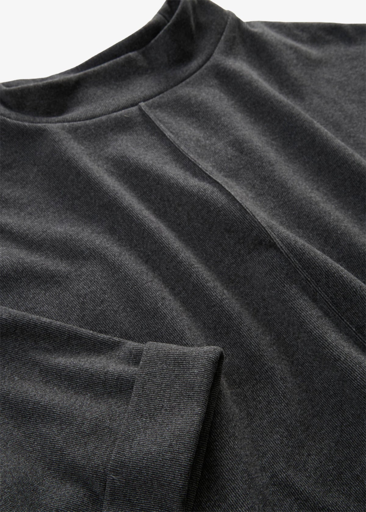 Women's Jersey Dress in Heather Anthracite, view 2