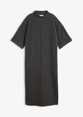 Women's Jersey Dress in Heather Anthracite, view 1