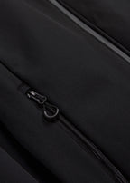 Men's Water-Repellent Softshell Jacket in Black, view 2