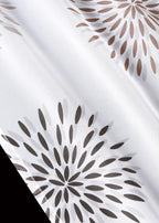 Lightweight Sheer Curtain Panel, Including Extra-Long Sizes in Brown and White, view 3